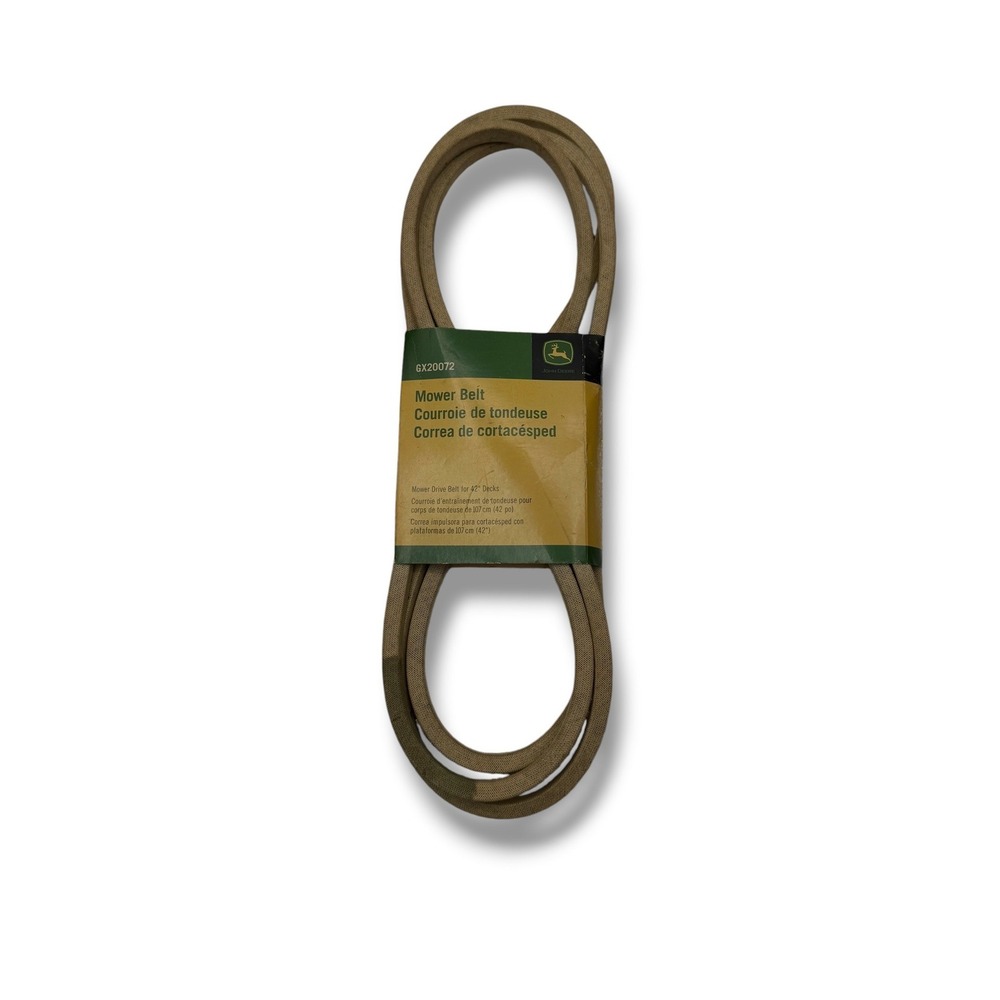John Deere GX20072 Mower Drive Belt 42" Deck Lawn‎ Tractor OEM Replacement New